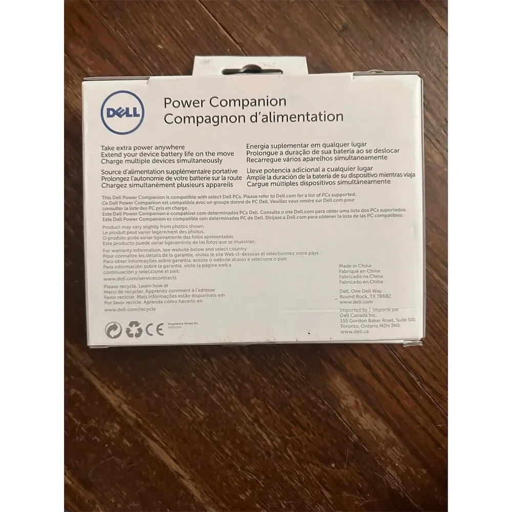 Dell Power Companion 12000 mAh Laptop Power Bank